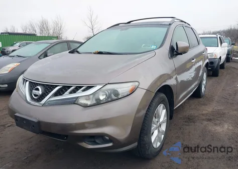2012 Nissan Murano Sl from USA, damaged, VIN JN8AZ1MW9CW230883